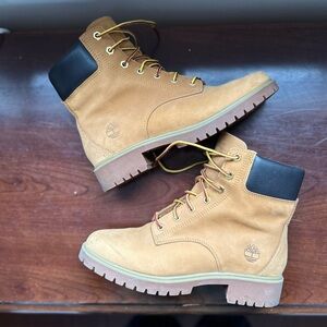 Timberland Tan Leather Boots Size 7